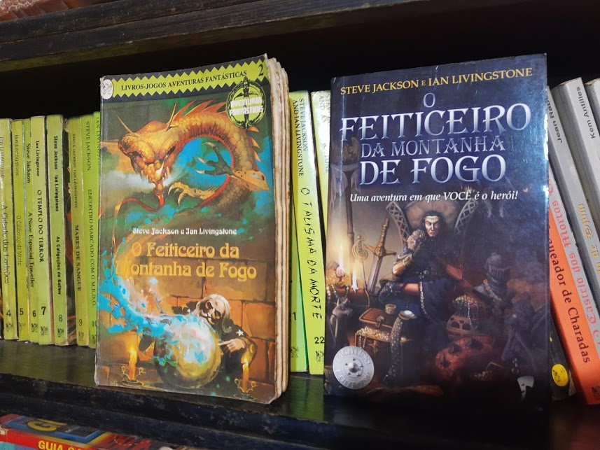 A Floresta da Destruição - Livro Jogo RPG Solo - Aventuras Fantásticas n.º  3 - Ian Livingstone